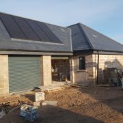 Full internal board and skim and external monocouche parex system.